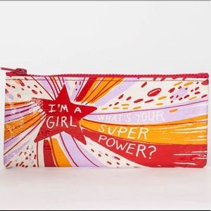 🆕🆕Blue Q Pencil Bag ✏️